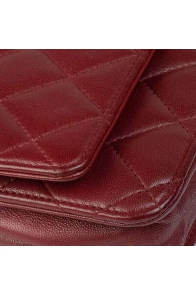 Chanel Vintage Vintage Tassen Pre-owned Woc Bag Red 4 Chanel Vintage Vintage Tassen Pre-owned Woc Bag Red - Afbeelding 4