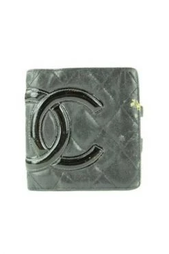 Chanel Vintage Vintage Accessoires Pre-owned Leather Wallets Black -Goedkope Chanel Vintage winkel c64dc5d452fc0f2a6fd8a92542a68206
