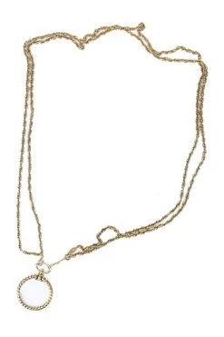 Chanel Vintage Vintage Sieraden Jewellery Cases Yellow