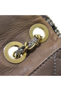 Chanel Vintage Vintage Tassen Pre-owned Leather Chanel-bags Beige -Goedkope Chanel Vintage winkel c715518d85b32c1bcec28064b96bc6cb