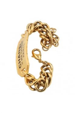 Chanel Vintage Vintage Sieraden Pre-owned Metal Chanel-jewelry Yellow -Goedkope Chanel Vintage winkel c797924d45ddbacadff4bf06d0ca7850