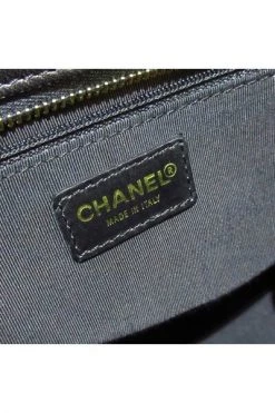Chanel Vintage Vintage Tassen Tote Bags Black