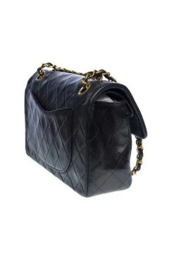 Chanel Vintage Vintage Tassen Pre-owned Leather Chanel-bags Black -Goedkope Chanel Vintage winkel c89848397679a983407ea62b36f464f1