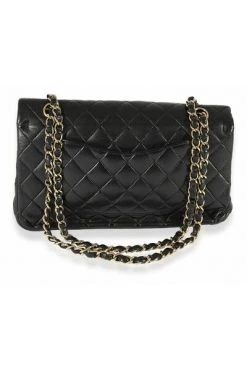 Chanel Vintage Vintage Tassen Pre-owned Medium Double Flap Bag Black -Goedkope Chanel Vintage winkel c8c9b891ecc5222f304480883b95605f