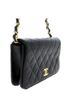 Chanel Vintage Vintage Tassen Pre-owned Bag Black -Goedkope Chanel Vintage winkel c8e417e23b9857a2070eb2b90e88676e