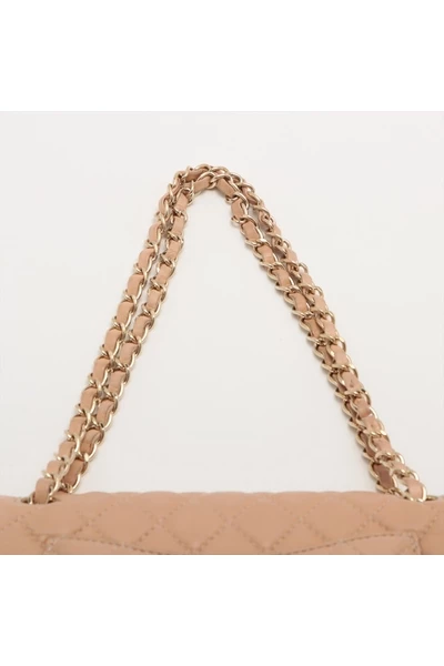 Chanel Vintage Vintage Tassen Pre-owned Shoulder Bags Beige 5 Chanel Vintage Vintage Tassen Pre-owned Shoulder Bags Beige - Afbeelding 5
