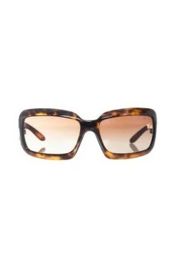 Chanel Vintage Vintage Accessoires Pre-owned Plastic Sunglasses Brown
