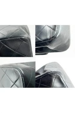 Chanel Vintage Vintage Tassen Pre-owned Medium Double Flap Bag Black -Goedkope Chanel Vintage winkel c9c0e9a6745f5f62440116de988152b1