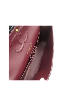 Chanel Vintage Vintage Tassen Pre-owned Medium Double Flap Bag Black -Goedkope Chanel Vintage winkel ca8691c3f2c8fe3434767b0d4bee47ee