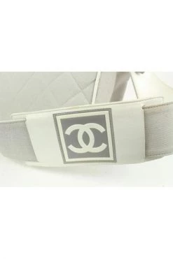 Chanel Vintage Vintage Tassen Pre-owned Canvas Chanel-bags Gray