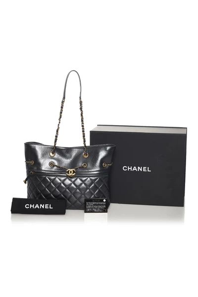 Chanel Vintage Vintage Tassen Pre-owned Bags Black 1 Chanel Vintage Vintage Tassen Pre-owned Bags Black