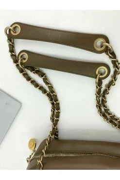 Chanel Vintage Vintage Tassen Pre-owned Shoulder Bags Brown -Goedkope Chanel Vintage winkel ccbf7c730bd528df6e4933a9ea69e13f