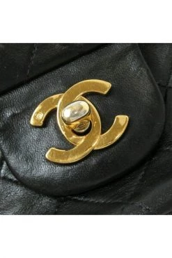 Chanel Vintage Vintage Tassen Shoulder Bags Black -Goedkope Chanel Vintage winkel cce9e48bfe9941c8612f4b68ccc36255
