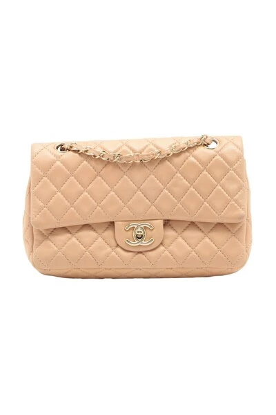 Chanel Vintage Vintage Tassen Pre-owned Shoulder Bags Beige 1 Chanel Vintage Vintage Tassen Pre-owned Shoulder Bags Beige