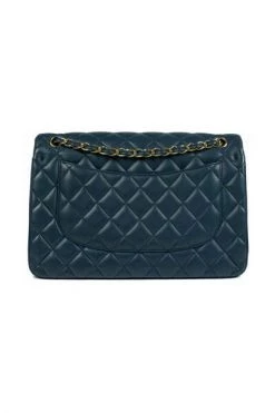 Chanel Vintage Vintage Tassen Pre-owned Crossbody Bag Blue -Goedkope Chanel Vintage winkel ce18c2272729f4ee4014ecc40ae73baf