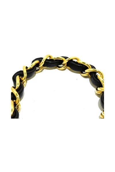 Chanel Vintage Vintage Tassen Pre-owned Leather Chanel-bags Black 2 Chanel Vintage Vintage Tassen Pre-owned Leather Chanel-bags Black - Afbeelding 2