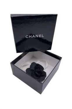 Chanel Vintage Vintage Sieraden Pre-owned Silk Brooches Black -Goedkope Chanel Vintage winkel ce54ea27d08604bcda57376583eba7ee