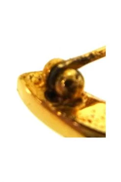 Chanel Vintage Vintage Sieraden Pre-owned Metal Chanel-jewelry Yellow