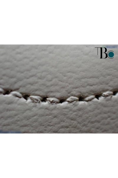 Chanel Vintage Vintage Tassen Pre-owned V-Stich Bag White 4 Chanel Vintage Vintage Tassen Pre-owned V-Stich Bag White - Afbeelding 4