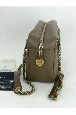 Chanel Vintage Vintage Tassen Pre-owned Shoulder Bags Brown
