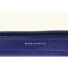 Chanel Vintage Vintage Accessoires Pre-owned Leather Wallets Blue