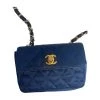 Chanel Vintage Vintage Tassen Pre-ownedLeatherchanel-bags Blue