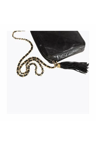 Chanel Vintage Vintage Tassen Pre-owned Shoulder Bags Black 4 Chanel Vintage Vintage Tassen Pre-owned Shoulder Bags Black - Afbeelding 4