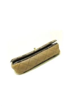 Chanel Vintage Vintage Tassen Pre-owned Leather Chanel-bags Beige -Goedkope Chanel Vintage winkel d0fe1642f678a71123a195e2897030a9