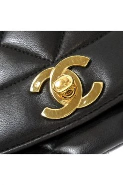 Chanel Vintage Vintage Tassen Pre-owned Leather Chanel-bags Black -Goedkope Chanel Vintage winkel d0fe7434ab09f93be7111fb10f754433