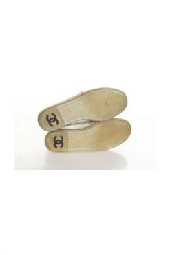 Chanel Vintage Vintage Schoenen Pre-owned Espadrilles Summer Size 36 Gray -Goedkope Chanel Vintage winkel d11788b824a2635706065d68ae4eb914