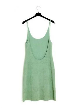 Chanel Vintage Vintage Tops Pre-owned Dress Green