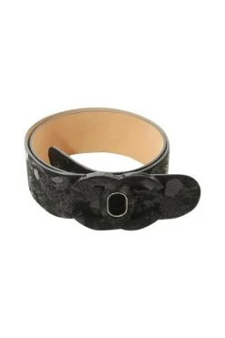 Chanel Vintage Vintage Accessoires Pre-owned Leather Belts Black