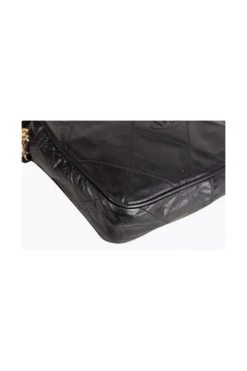 Chanel Vintage Vintage Tassen Pre-owned Leather Chanel-bags Black -Goedkope Chanel Vintage winkel d4d2db644a56679077f0fed709cebb86