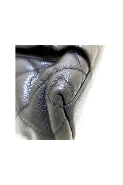 Chanel Vintage Vintage Tassen Pre-owned Leather Chanel-bags Black 1 Chanel Vintage Vintage Tassen Pre-owned Leather Chanel-bags Black