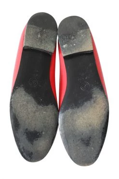 Chanel Vintage Vintage Schoenen Flats Red -Goedkope Chanel Vintage winkel d522b1b69fbf2707eab1b29b62daba55