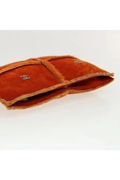 Chanel Vintage Vintage Tassen Pre-owned Leather Clutches Orange -Goedkope Chanel Vintage winkel d59370dadc5dd90acfcd3511152b7316
