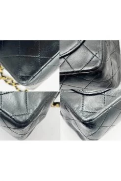 Chanel Vintage Vintage Tassen Pre-owned Leather Chanel-bags Black -Goedkope Chanel Vintage winkel d5e88066acee0c2578b9c51b41ac77d1