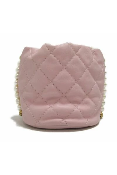 Chanel Vintage Vintage Tassen Pre-owned Matelasse Pearl Chain Bucket Bag Pink 8 Chanel Vintage Vintage Tassen Pre-owned Matelasse Pearl Chain Bucket Bag Pink -Goedkope Chanel Vintage winkel d6b92777e1bcb42572c373bae39da783