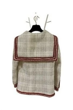 Chanel Vintage Vintage Tops Pre-owned Jacket Beige -Goedkope Chanel Vintage winkel d7845848878e44ff4311f2bd56f32223