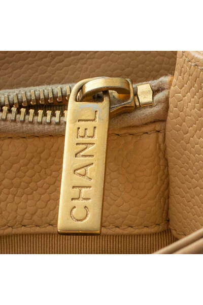 Chanel Vintage Vintage Tassen Pre-owned Shoulder Bags Beige 1 Chanel Vintage Vintage Tassen Pre-owned Shoulder Bags Beige