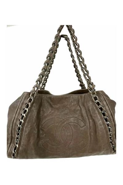 Chanel Vintage Vintage Tassen Pre-owned Shoulder Bags Brown 2 Chanel Vintage Vintage Tassen Pre-owned Shoulder Bags Brown - Afbeelding 2