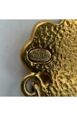 Chanel Vintage Vintage Sieraden Pre-Loved Clover Pendant Necklace Yellow -Goedkope Chanel Vintage winkel d8dbbea65d1f90df5735efe8bb57f163
