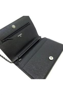 Chanel Vintage Vintage Accessoires Pre-owned Leather Wallets Black -Goedkope Chanel Vintage winkel da3b1add65b6535d991c540641265618