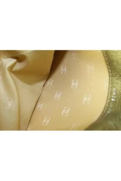 Chanel Vintage Vintage Accessoires Pre-owned Canvas Wallets Green