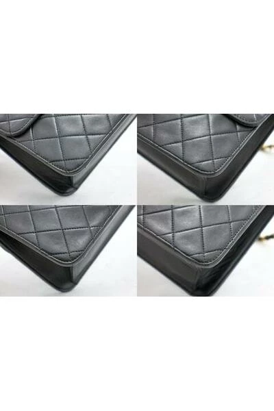 Chanel Vintage Vintage Tassen Pre-owned Leather Shoulder Bag Black 4 Chanel Vintage Vintage Tassen Pre-owned Leather Shoulder Bag Black - Afbeelding 4