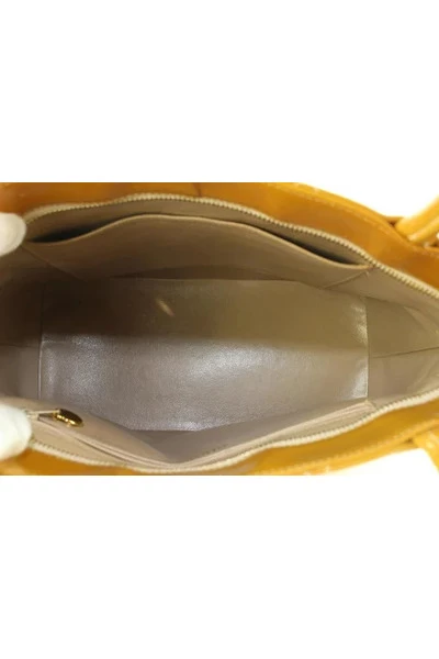 Chanel Vintage Vintage Tassen Pre-owned Leather Chanel-bags Orange 6 Chanel Vintage Vintage Tassen Pre-owned Leather Chanel-bags Orange - Afbeelding 6