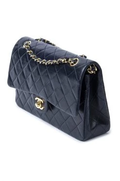 Chanel Vintage Vintage Tassen Pre-owned Handbags Blue -Goedkope Chanel Vintage winkel dc4dadbc718ae871f14fd8f967616132