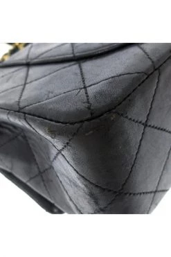 Chanel Vintage Vintage Tassen Pre-owned Shoulder Bags Black -Goedkope Chanel Vintage winkel dc66e24519817831b7c041e9b6a85700