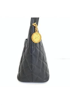 Chanel Vintage Vintage Tassen Pre-owned Leather Totes Black -Goedkope Chanel Vintage winkel dcc69adb840c1b2b937d3ee34c67b0c6