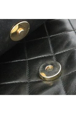 Chanel Vintage Vintage Tassen Shoulder Bags Black